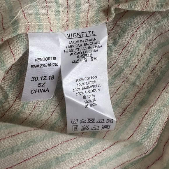 NWT Vignette Dress, Ecru, SIze 7 - Picture 7 of 8